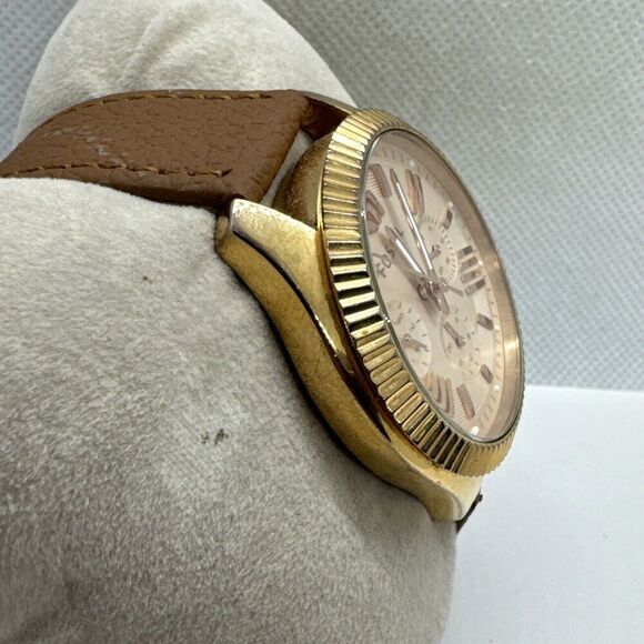 Fossil Ceclie AM4569 Women's Brown Leather Analog Dial Quartz Wrist Watch AEA439 - Picture 3 of 11